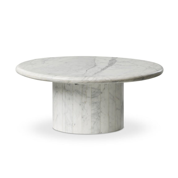 Stuart Nesting Coffee Table - White Calacatta Marble