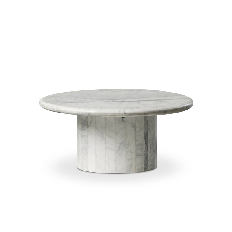 Stuart Nesting Coffee Table - White Calacatta Marble