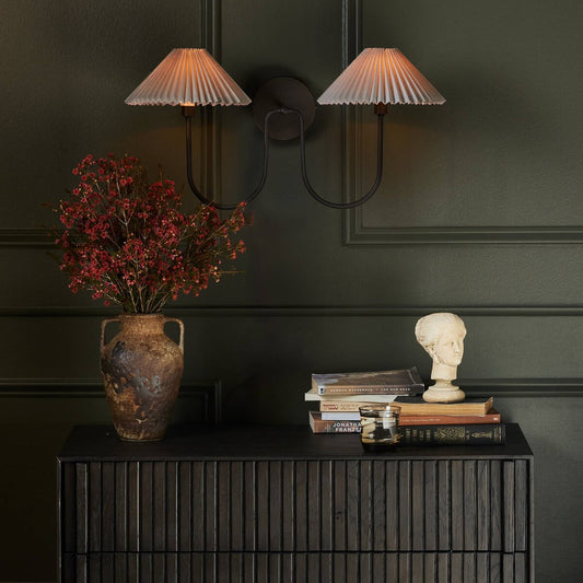 Ashby Double Sconce - Light Oil Rubbed Bronze