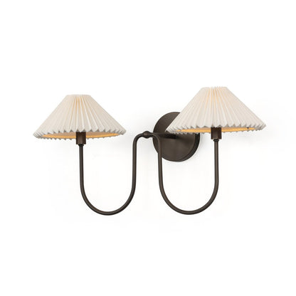 Ashby Double Sconce - Light Oil Rubbed Bronze