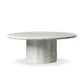 Stuart Nesting Coffee Table - White Calacatta Marble