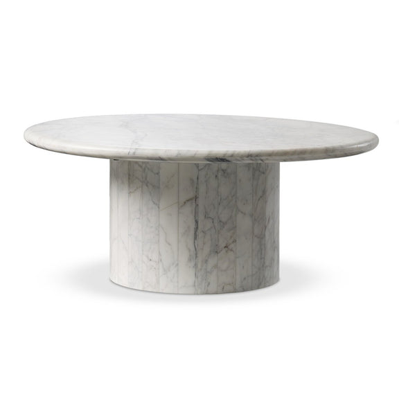 Stuart Nesting Coffee Table - White Calacatta Marble
