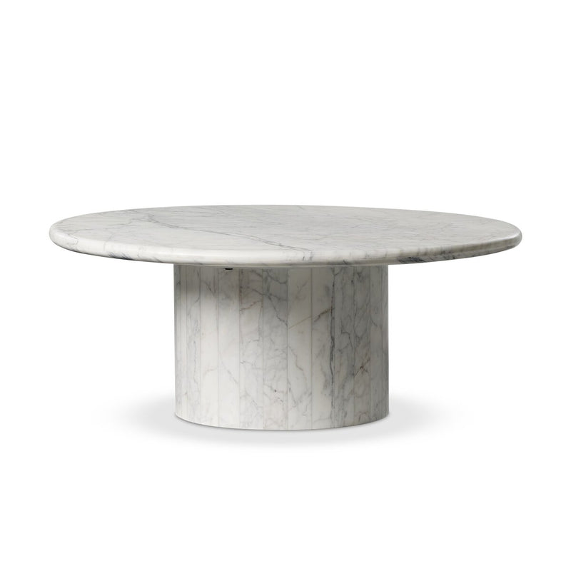 Stuart Nesting Coffee Table - White Calacatta Marble