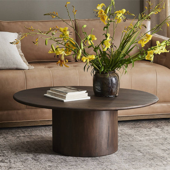 Stuart Nesting Coffee Table - Aged Belgium Bleach