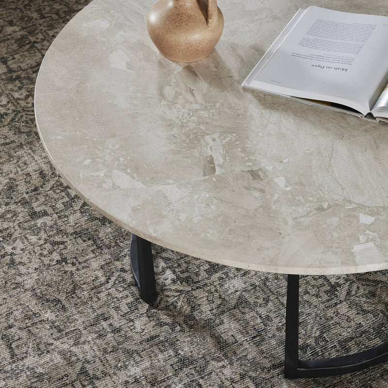 Axtell Coffee Table - Lunar Marble