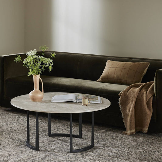 Axtell Coffee Table - Lunar Marble