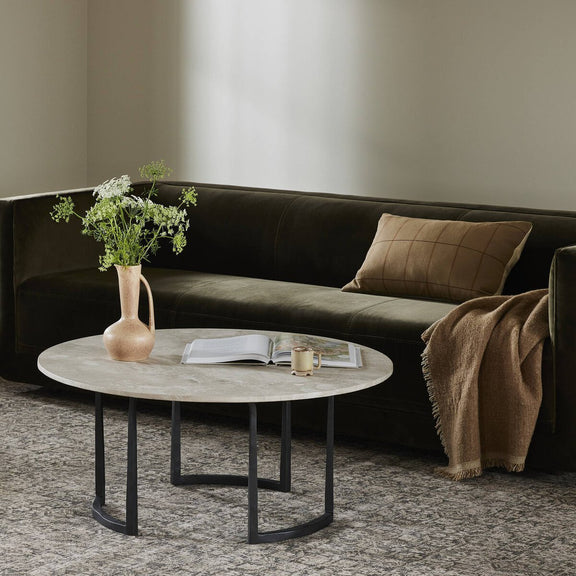 Axtell Coffee Table - Lunar Marble