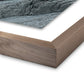 Dry Land II by Mandy Steinback - Rustic Walnut