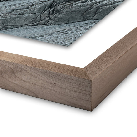 Dry Land II by Mandy Steinback - Rustic Walnut