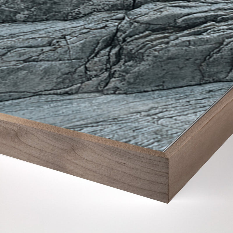 Dry Land II by Mandy Steinback - Rustic Walnut