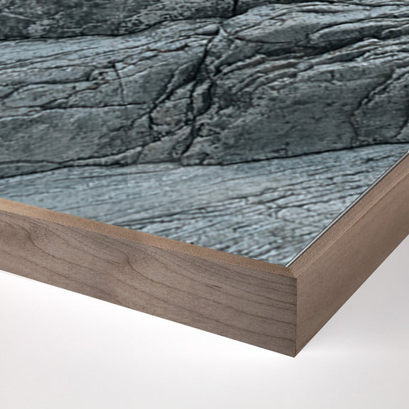 Dry Land II by Mandy Steinback - Rustic Walnut