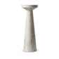 Mabel Nesting End Table - Veined White Marble