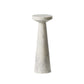 Mabel Nesting End Table - Veined White Marble