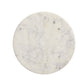 Mabel Nesting End Table - Veined White Marble