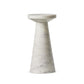 Mabel Nesting End Table - Veined White Marble