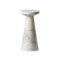 Mabel Nesting End Table - Veined White Marble