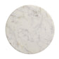 Mabel Nesting End Table - Veined White Marble