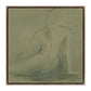 Woman At Rest II by Melody Joy McMunn - Rustic Walnut
