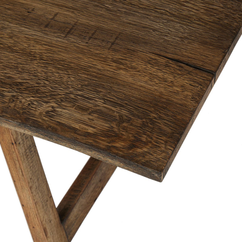 Elio Coffee Table Small - Burnt Bleached Oak