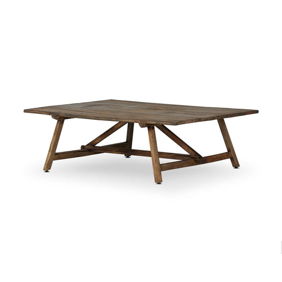 Elio Coffee Table Small - Burnt Bleached Oak