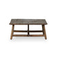 Elio Coffee Table Small - Burnt Bleached Oak