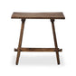 Elio End Table - Burnt Bleached Oak