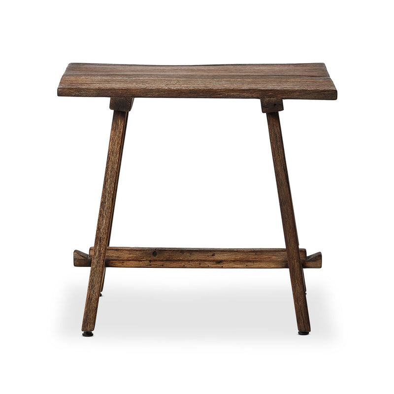 Elio End Table - Burnt Bleached Oak
