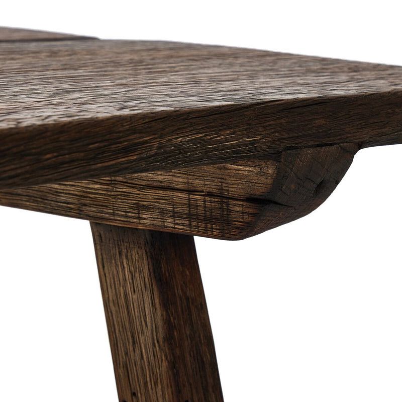Elio End Table - Burnt Bleached Oak
