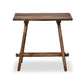 Elio End Table - Burnt Bleached Oak