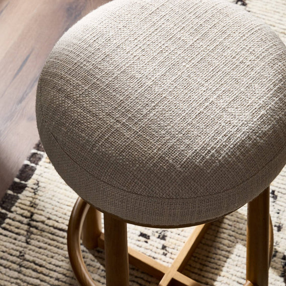 Staria Swivel Stool - Saxon Sand