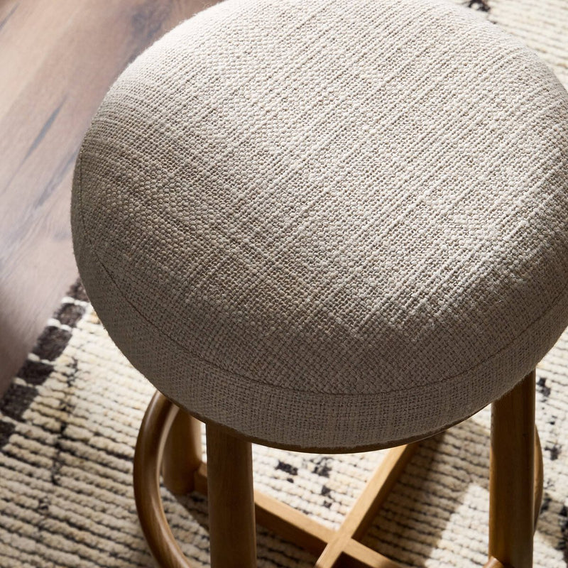 Staria Swivel Stool - Saxon Sand