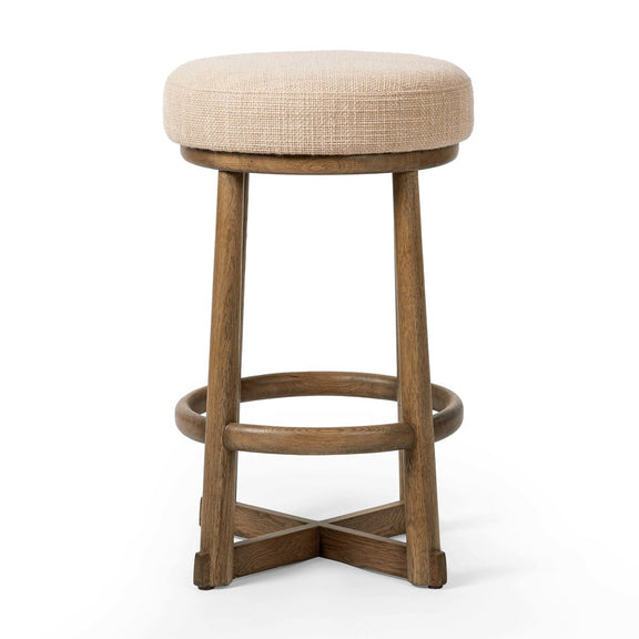 Staria Swivel Stool - Saxon Sand