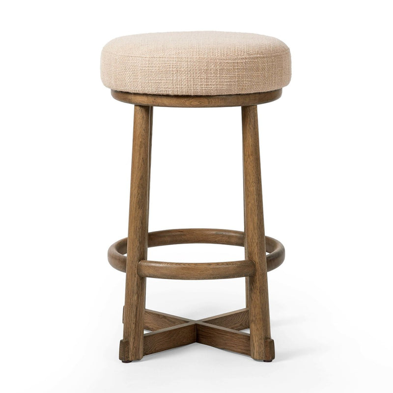 Staria Swivel Stool - Saxon Sand