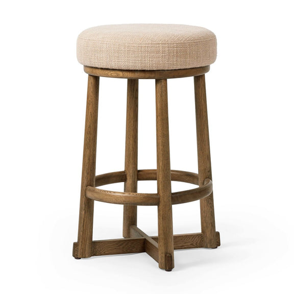 Staria Swivel Stool - Saxon Sand