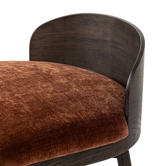 Cloris Swivel Bar + Counter Stool - Altair Sienna