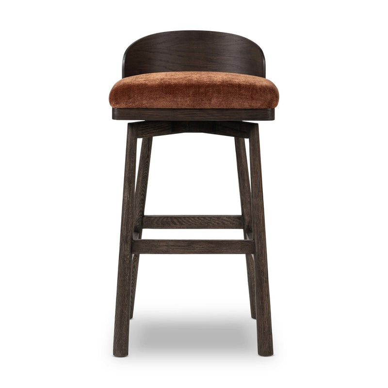 Cloris Swivel Bar + Counter Stool - Altair Sienna