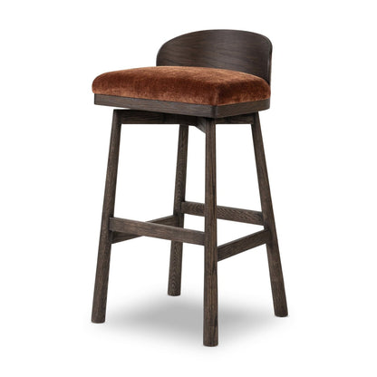 Cloris Swivel Bar + Counter Stool - Altair Sienna
