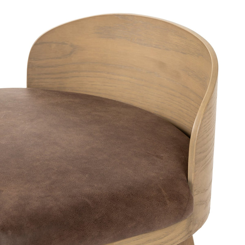 Cloris Swivel Bar + Counter Stool - Palermo Cigar