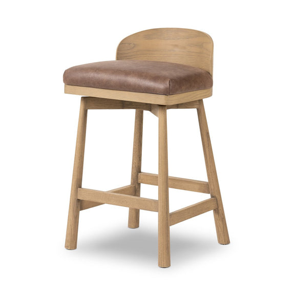 Cloris Swivel Bar + Counter Stool - Palermo Cigar
