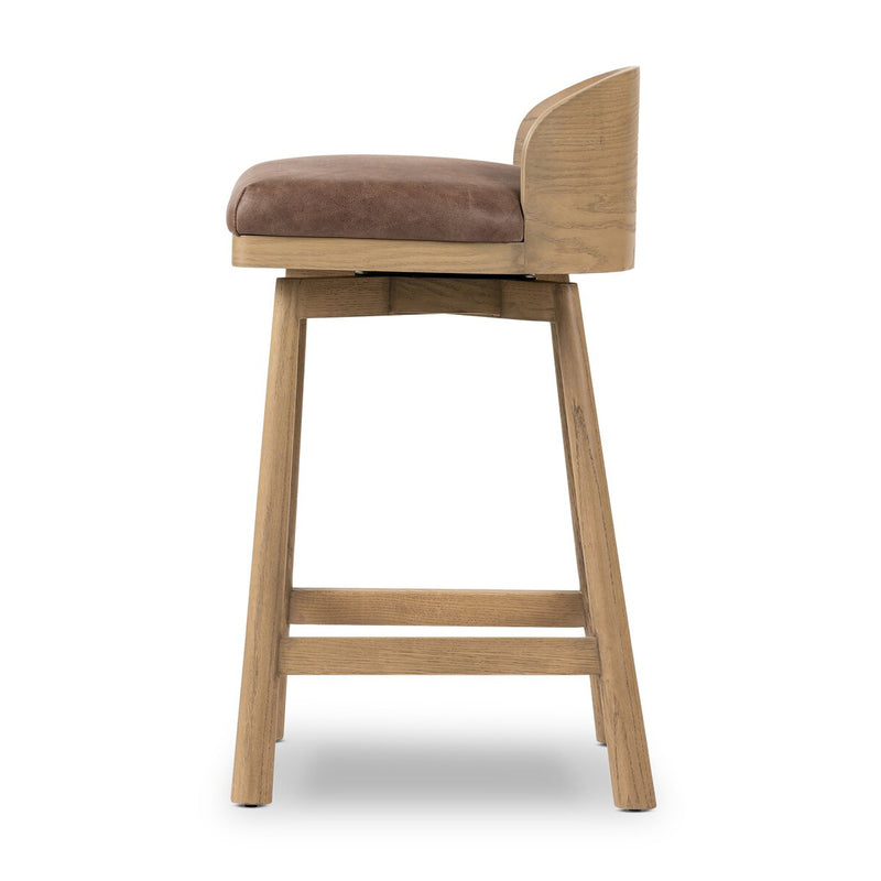 Cloris Swivel Bar + Counter Stool - Palermo Cigar