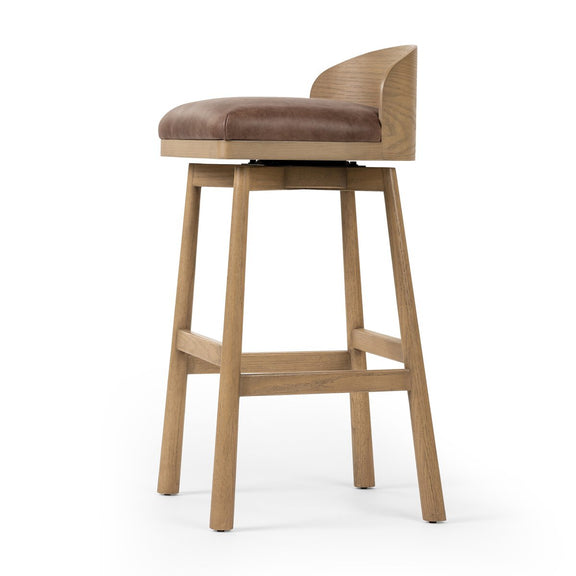 Cloris Swivel Bar + Counter Stool - Palermo Cigar
