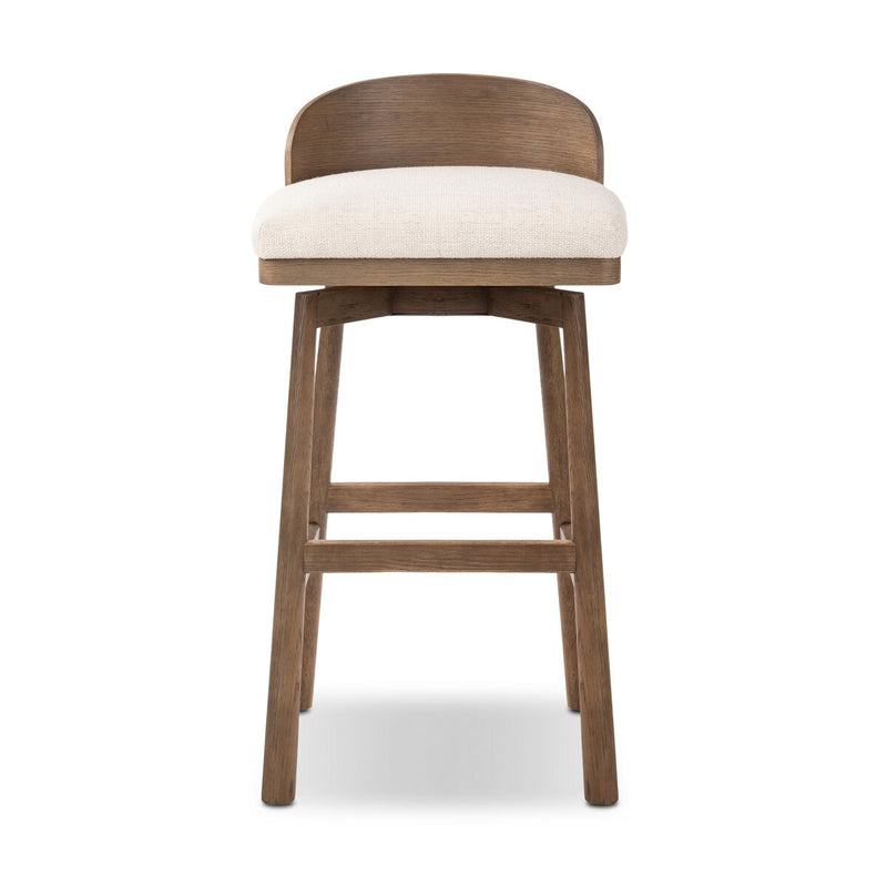 Cloris Swivel Bar + Counter Stool - Thames Cream