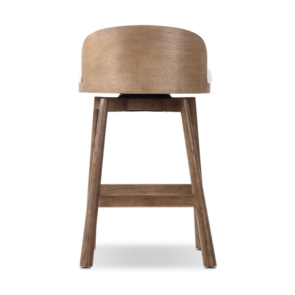 Cloris Swivel Bar + Counter Stool - Thames Cream