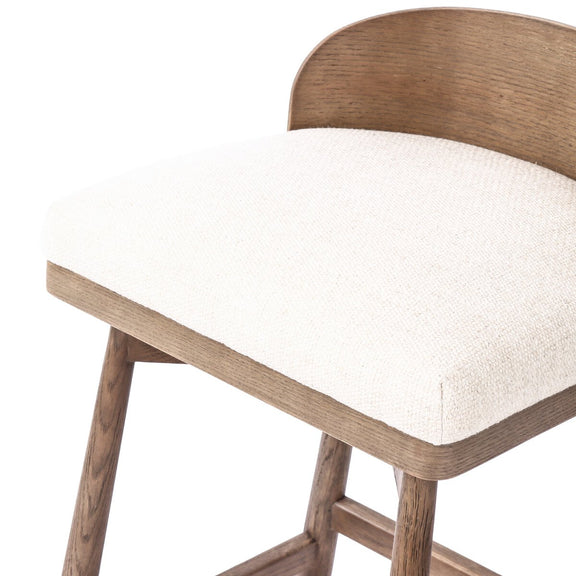 Cloris Swivel Bar + Counter Stool - Thames Cream