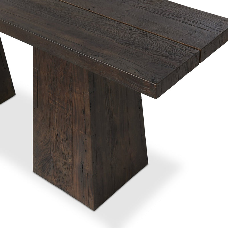 Atlas Console Table - Smoked Alder