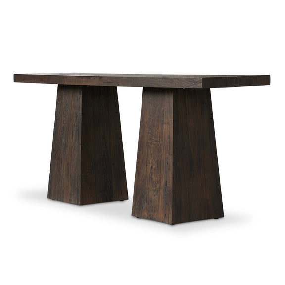 Atlas Console Table - Smoked Alder