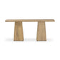 Atlas Console Table - Bleached Alder