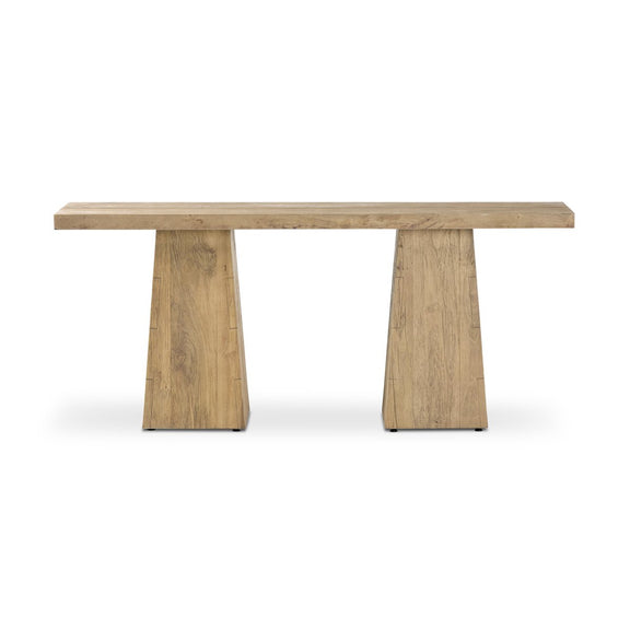 Atlas Console Table - Bleached Alder
