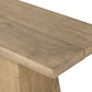Atlas Console Table - Bleached Alder