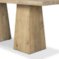 Atlas Console Table - Bleached Alder